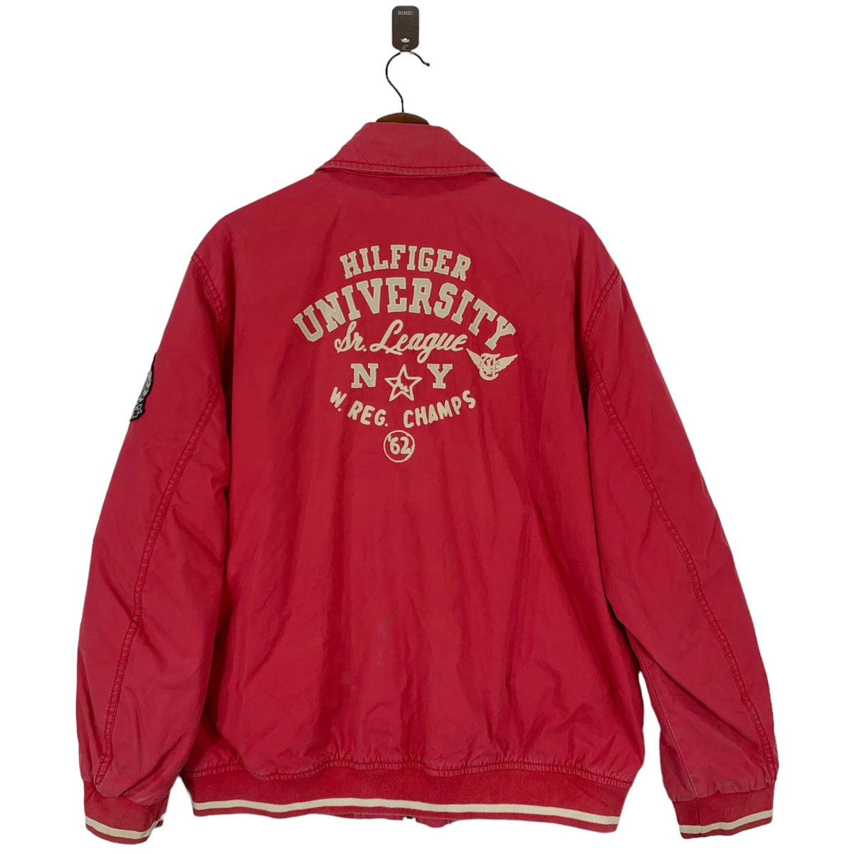 Tommy Hilfiger VINTAGE TOMMY HILFIGER COTTON ZIPPER JACKET Size US L / EU 52-54 / 3 - 6 Thumbnail