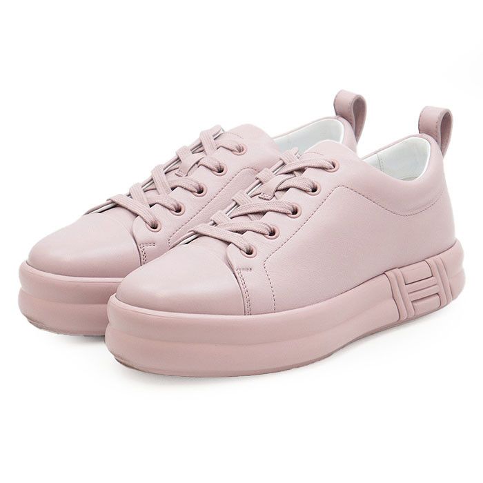 Hermes Hermes Hermès Happy Sneaker36.5 Leather Sneaker Leather Shoes DUTY FREE for USA Size ONE SIZE - 1 Thumbnail