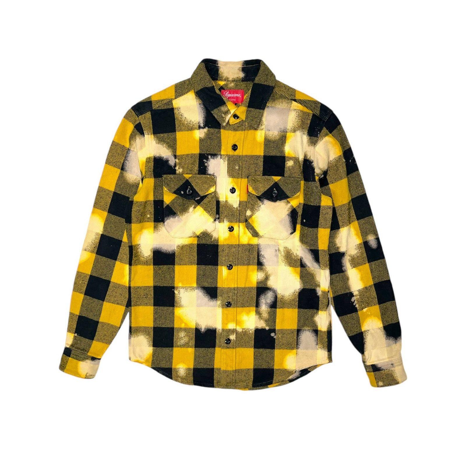 Supreme Supreme FW13 Bleached Buffalo Heavyweight Flannel Size US S / EU 44-46 / 1 - 1 Thumbnail