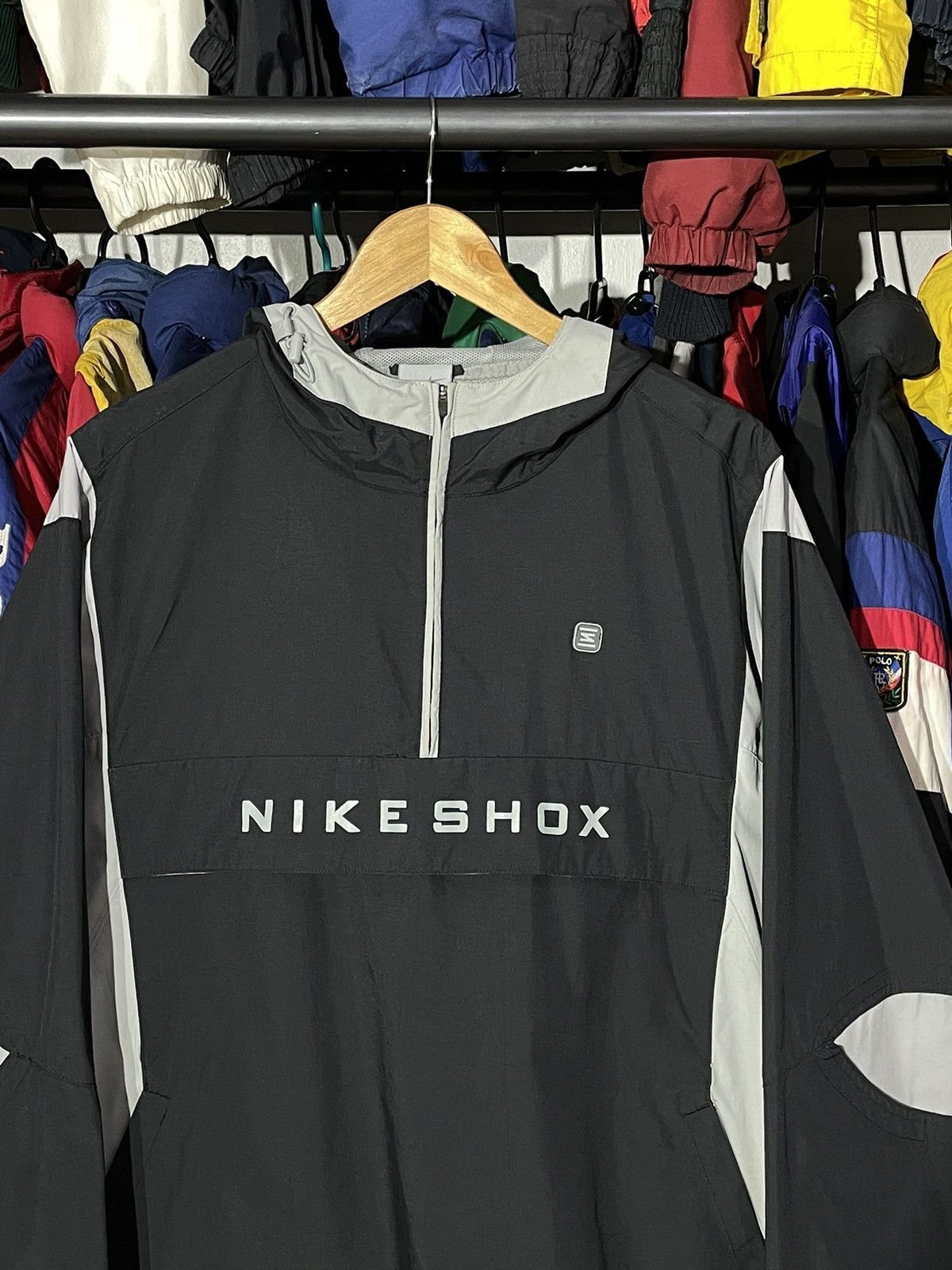 Nike × Vintage Windbreaker Nike Shox 00’s Size US XL / EU 56 / 4 - 3 Thumbnail