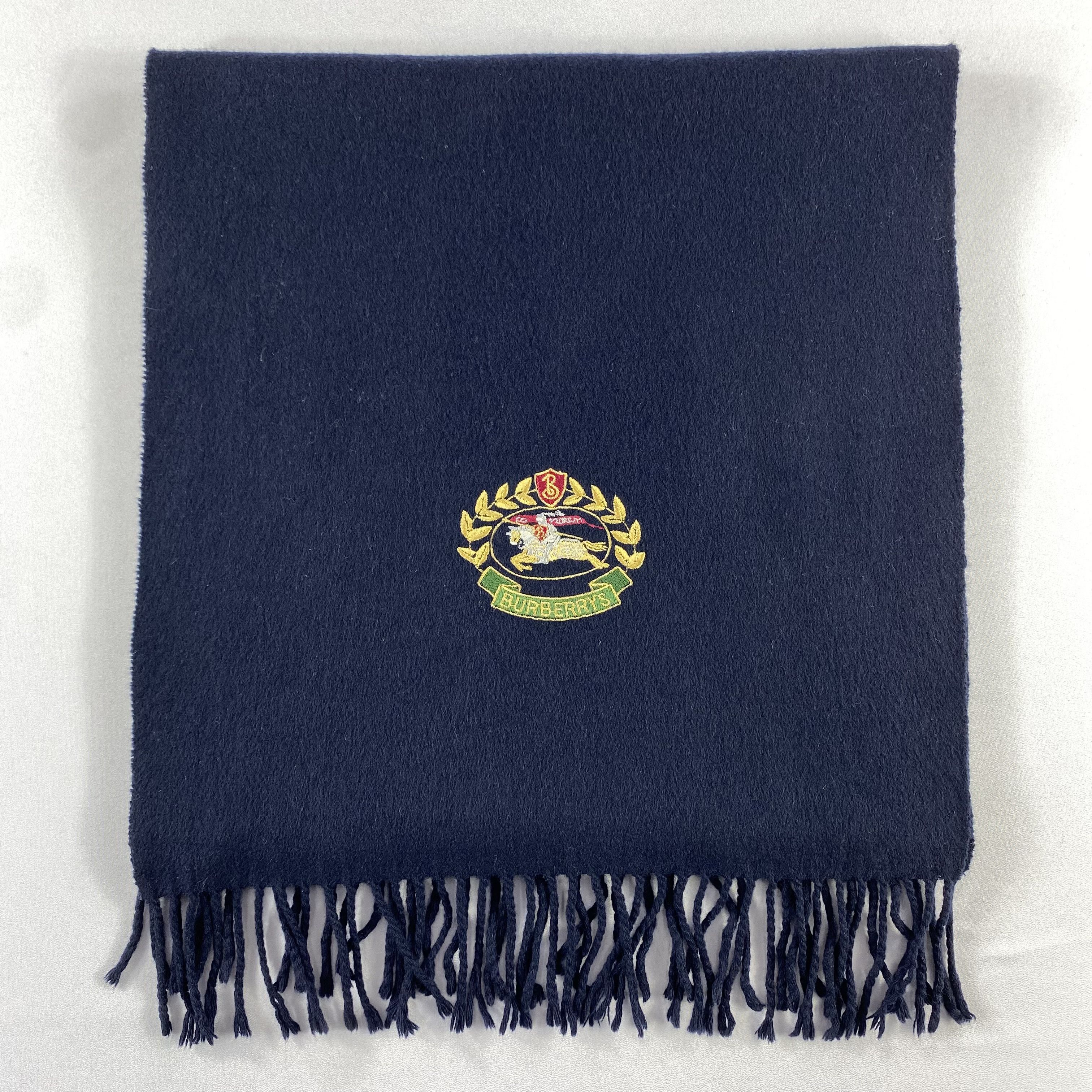 Burberry Vintage Burberry Scarf Neck Wrap Wool Muffler Size ONE SIZE - 4 Thumbnail