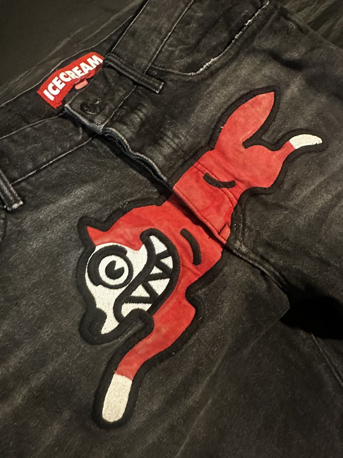 Billionaire Boys Club BBC ICE CREAM JEANS Running Dog Size US 32 / EU 48 - 4 Thumbnail