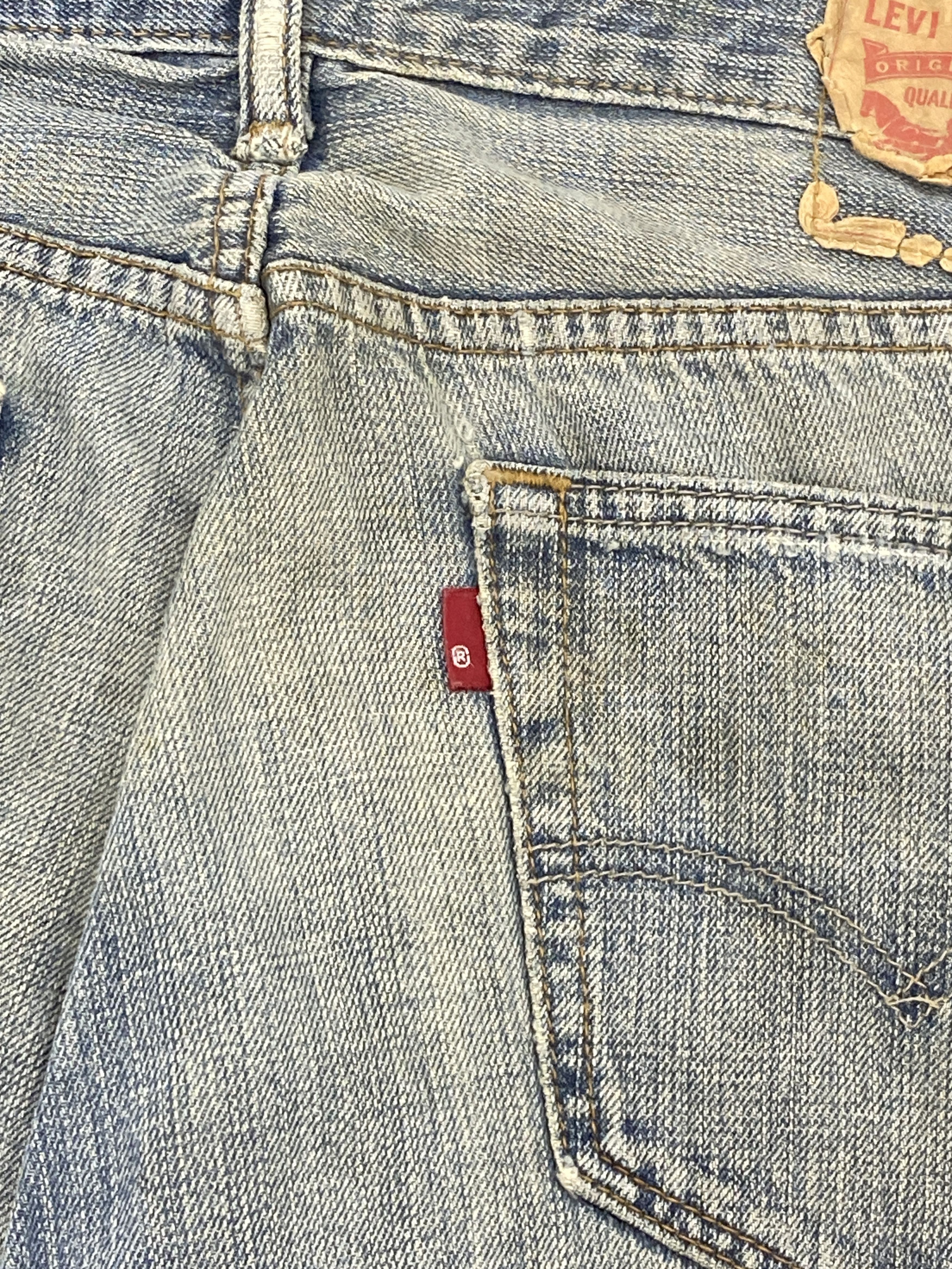 Levi's Faded Blue Vintage Levi's 559 Jeans DP2644 Size US 35 - 6 Thumbnail