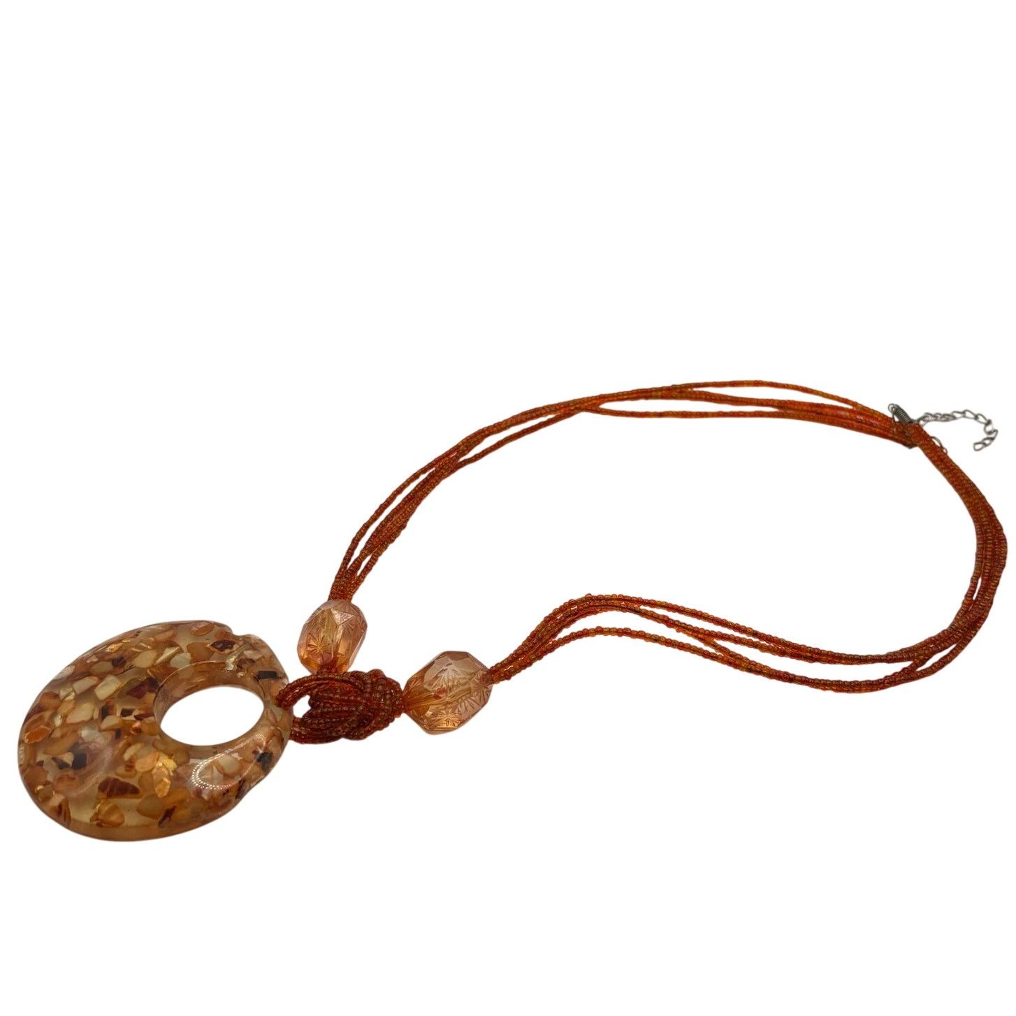 Other Vintage Brown Circle Necklace Size ONE SIZE - 3 Thumbnail