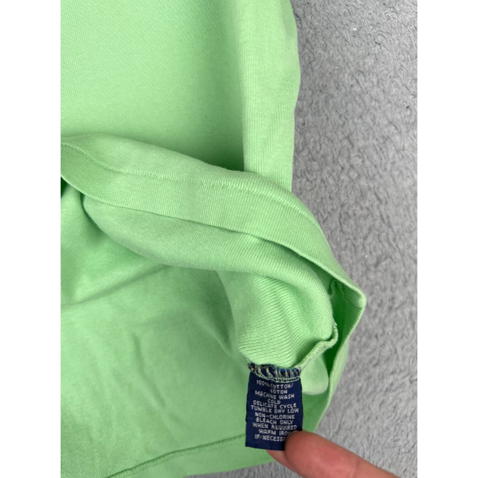 Ralph Lauren RALPH LAUREN Polo Shirt Women XL Green 100% Cotton Short Sleeve Casual Sports Size XL / US 12-14 / IT 48-50 - 7 Thumbnail