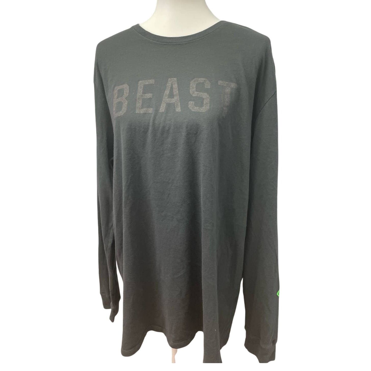 Nike The Nike Beast Mens XXL Athletic Fit Dri-Fit Long Sleeve Tee Size US XXL / EU 58 / 5 - 1 Thumbnail