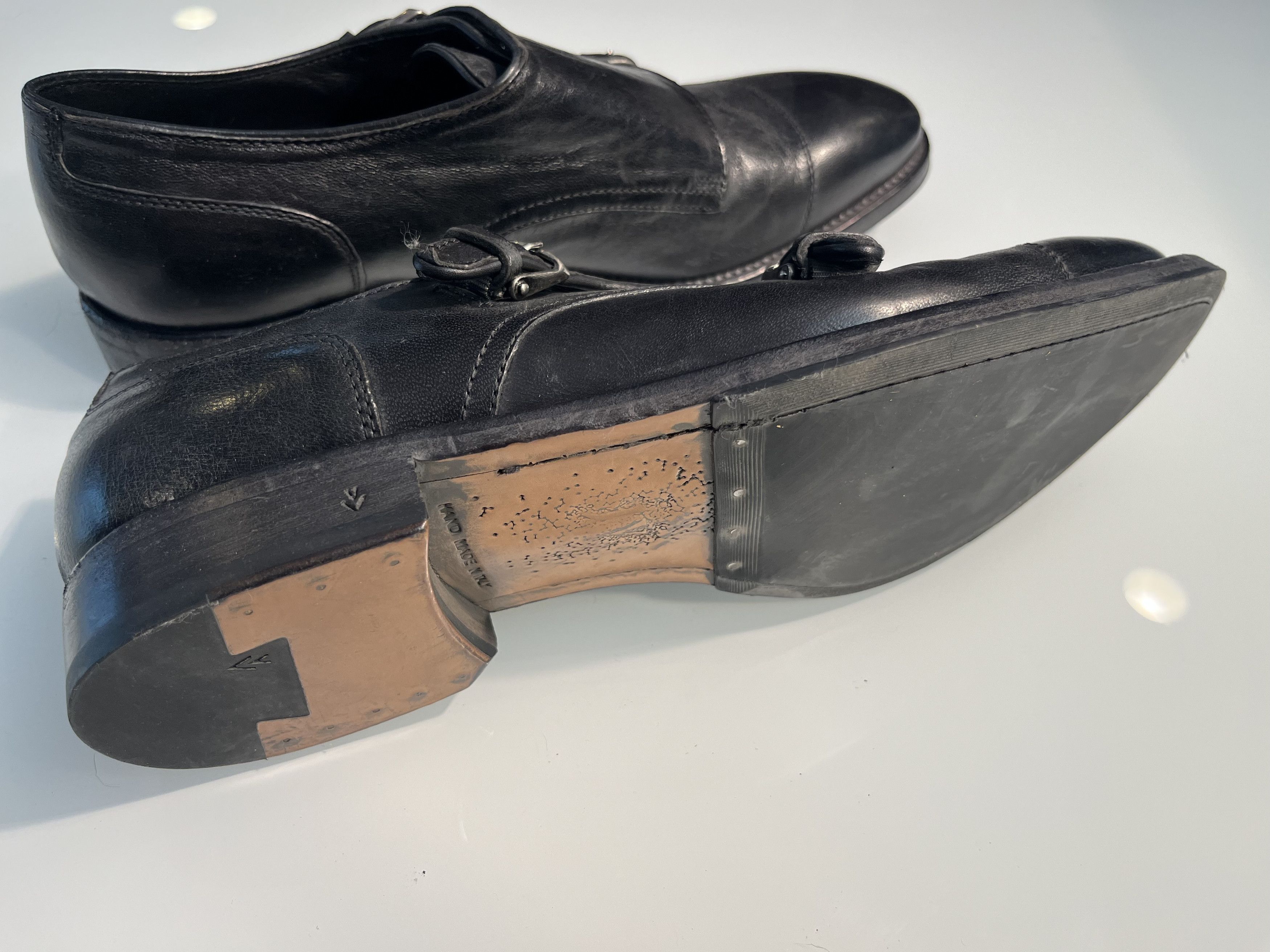 John Varvatos Double Monk Strap Varvatos Size US 11 / EU 44 - 5 Thumbnail