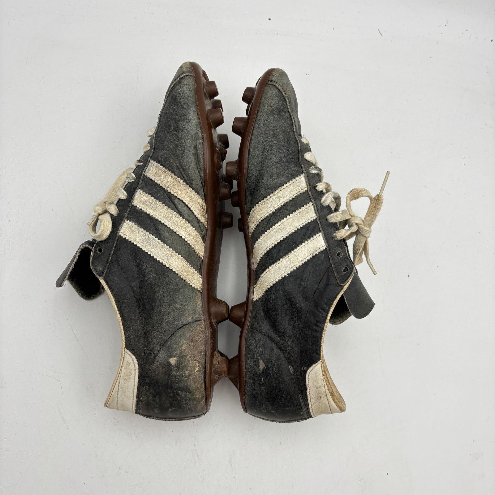 Adidas 60s Adidas Soccer Cleats Futbol West Germany Shoes 10.5-11 Size US 10 / EU 43 - 7 Thumbnail