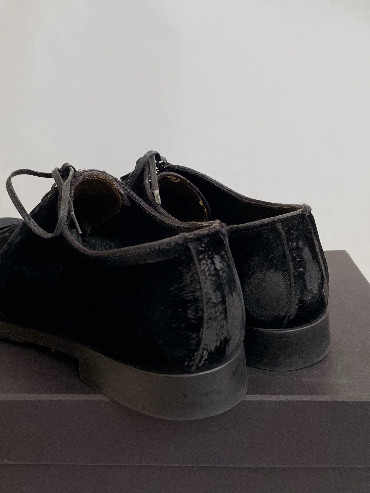 Dolce & Gabbana Dolce Gabbana distressed velour/leather casual shoes Size US 8.5 / EU 41-42 - 14 Thumbnail