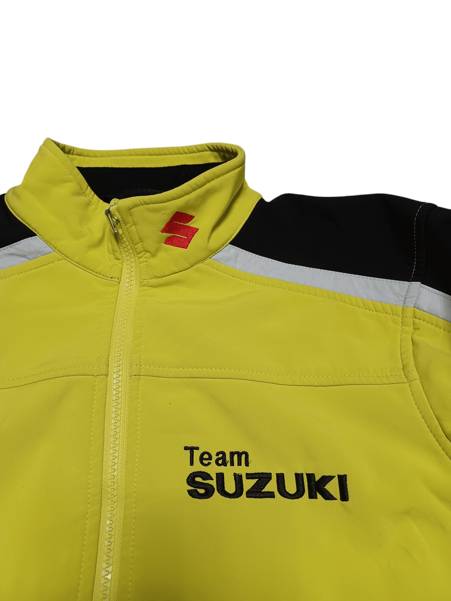 Japanese Brand SUZUKI TEAM VINTAGE SOFTSHELL BIGLOGO EMBRIDERED RACING Size US S / EU 44-46 / 1 - 4 Thumbnail