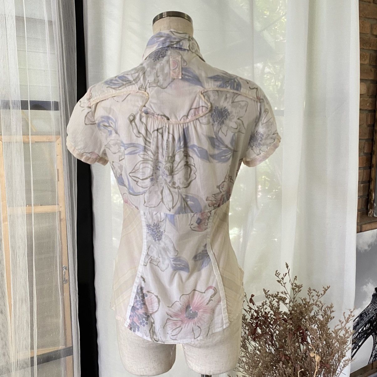 Diesel DIESEL Sweet Meadow Blouse Size S / US 4 / IT 40 - 17 Thumbnail
