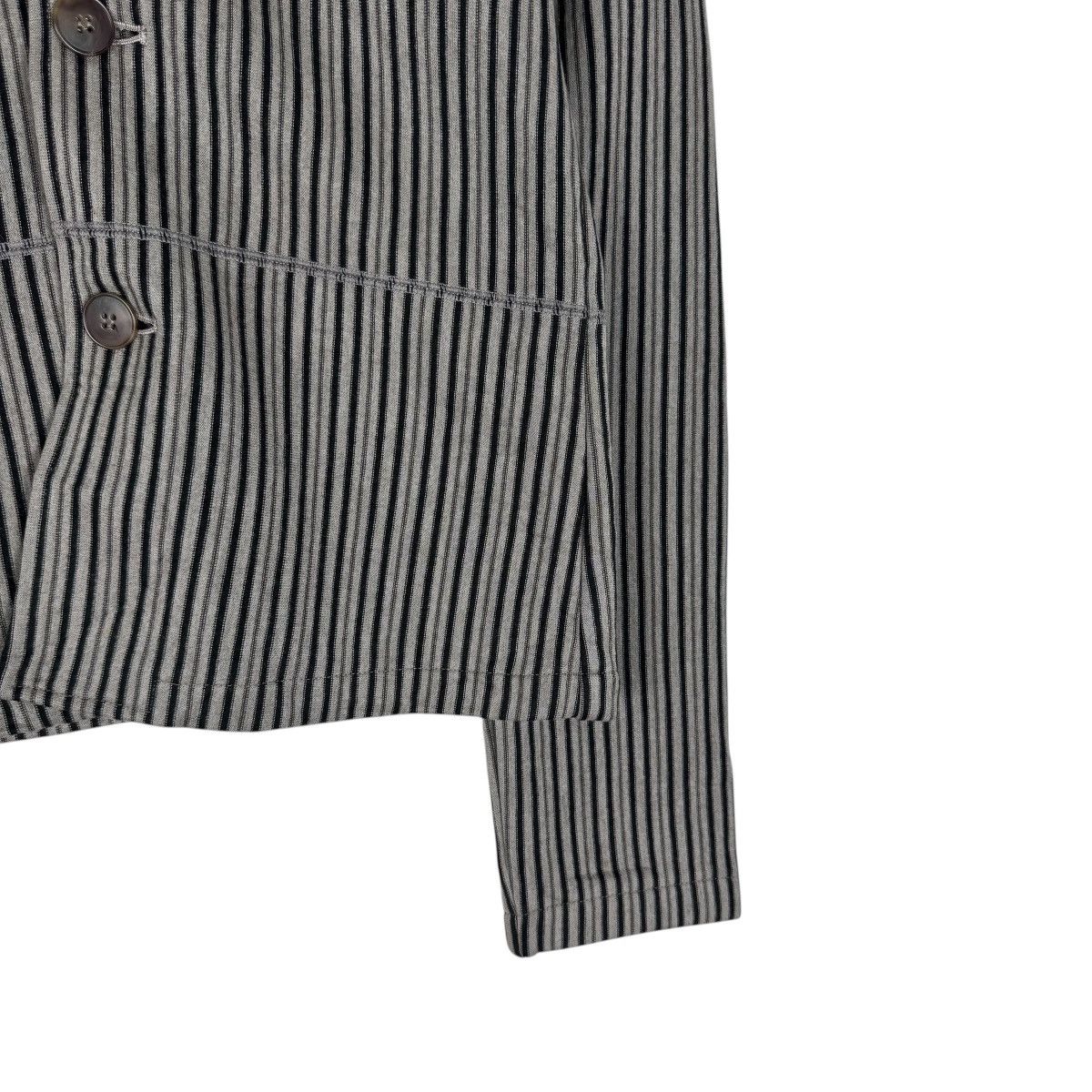 Yohji Yamamoto 🔥IWISH Y’S STRIPED JACKET Size S / US 4 / IT 40 - 5 Thumbnail
