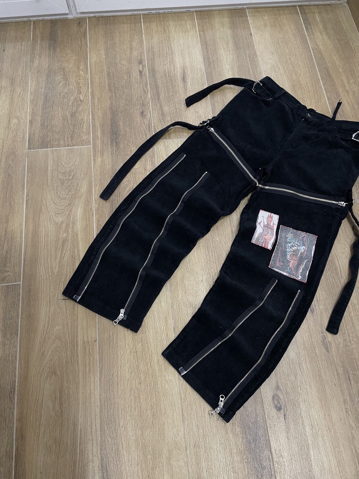 Vintage Vintage Avant Garde Pants Baggy Japanese Vintage Y2K Rare Size US 30 / EU 46 - 2 Thumbnail
