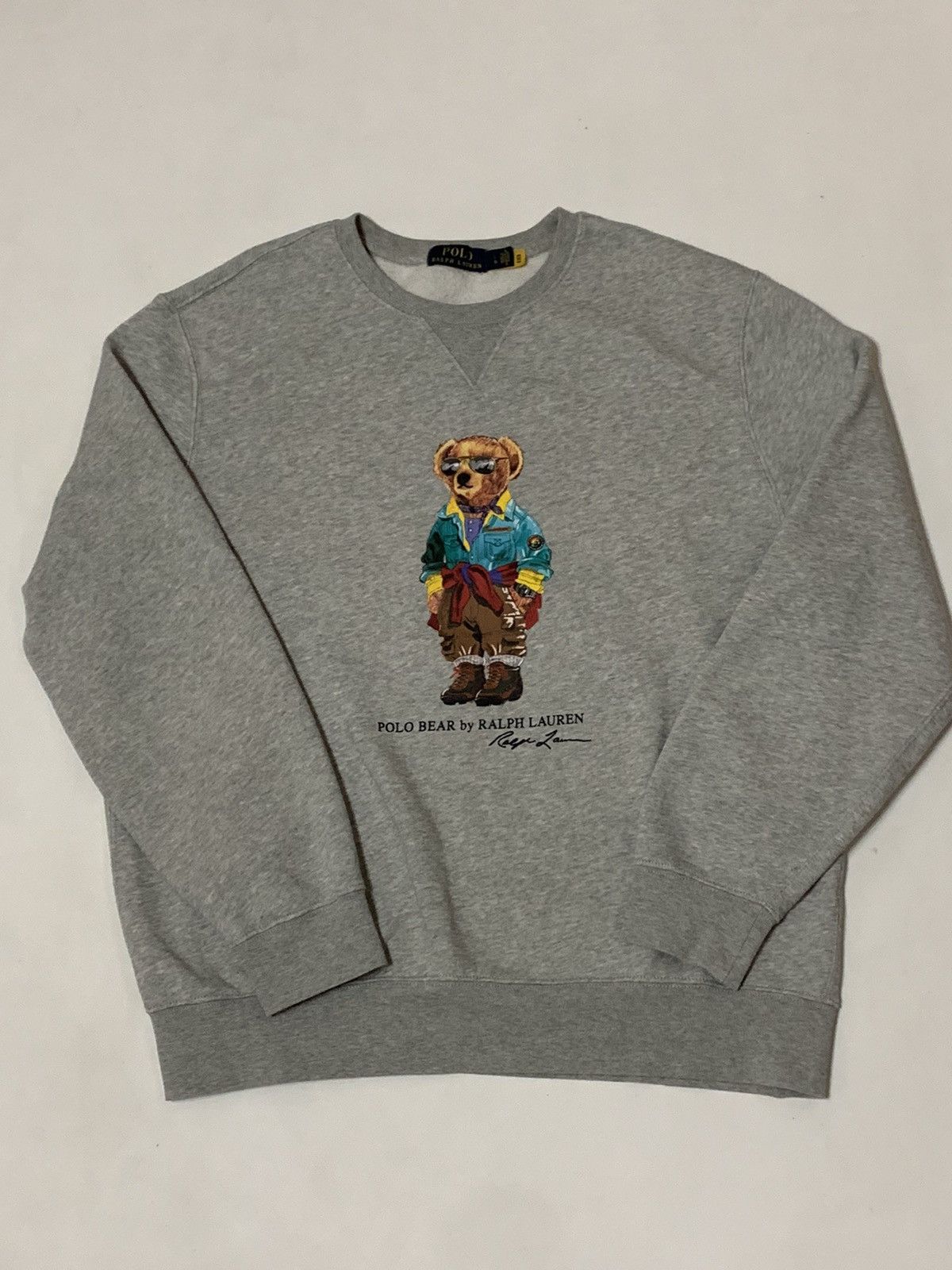 Polo Ralph Lauren × Vintage Polo Ralph Lauren Polo Bear Sweater Size US L / EU 52-54 / 3 - 2 Thumbnail