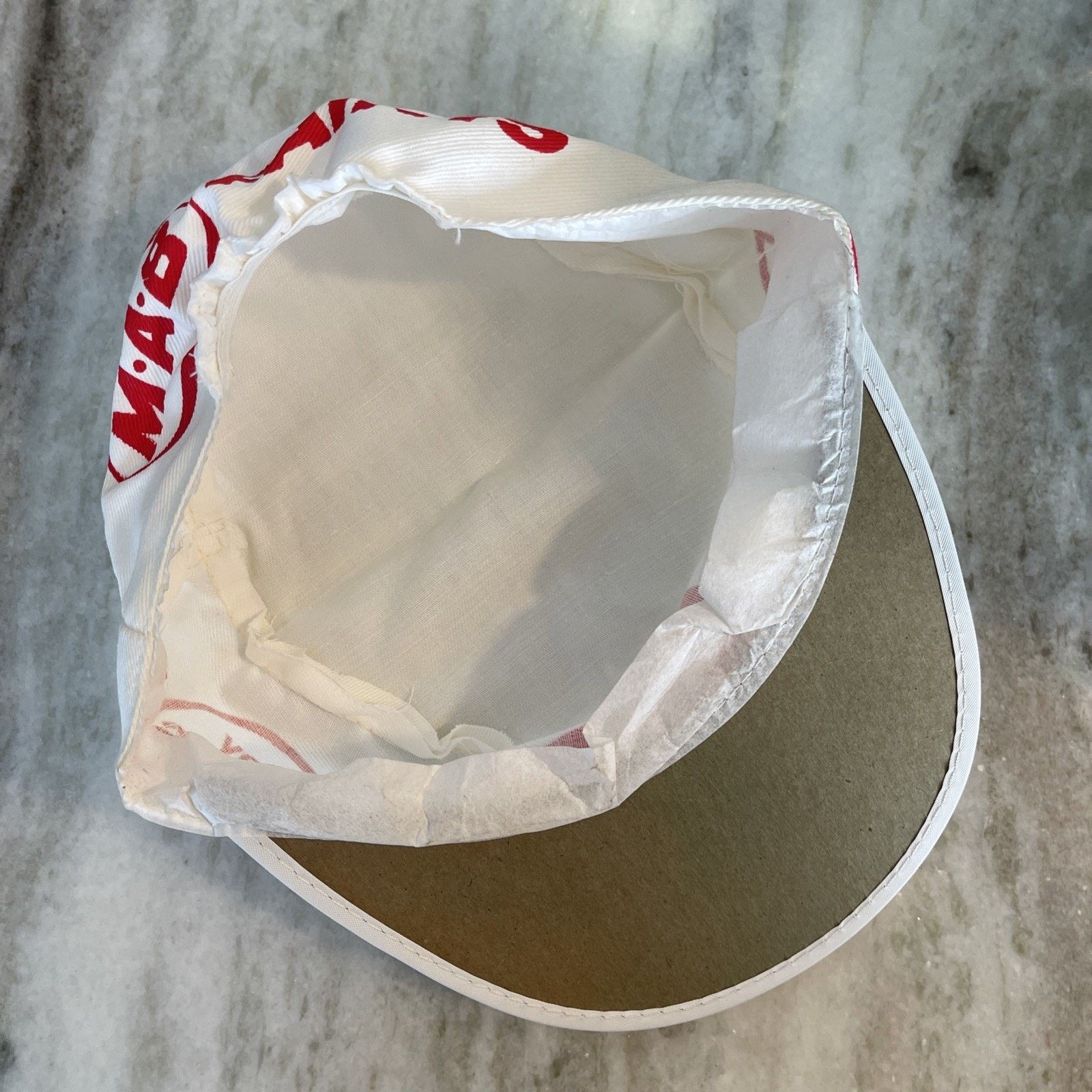 Vintage MAB Paint Painters Hat OSFM Gator Brim Say No To Drugs 3 Size ONE SIZE - 9 Thumbnail