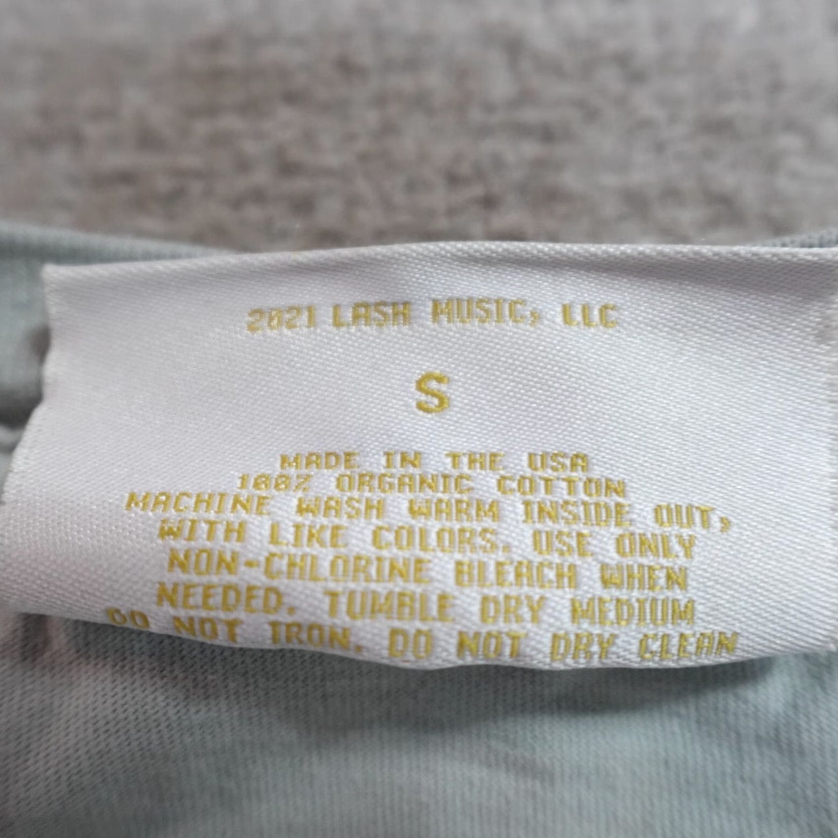 Doublet Billie Eilish Shirt Small Gray Double 2021 Tour Live Official Shirt Men Regular Short Sleeve Crew Neck Cotton Graphic Print T-Shirt Size US S / EU 44-46 / 1 - 6 Thumbnail