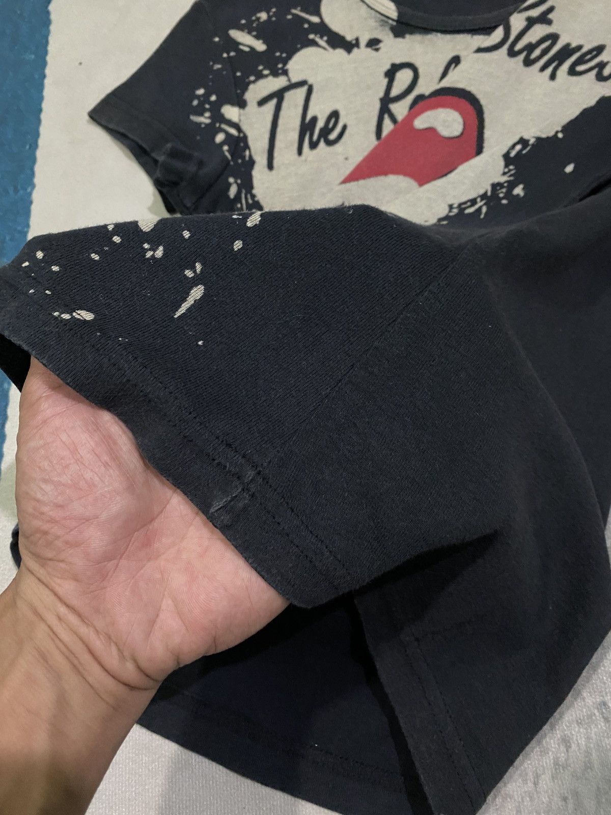 Band Tees × The Rolling Stones Vintage Rolling Stones by Glamhead T-shirt Size XS / US 0-2 / IT 36-38 - 5 Thumbnail