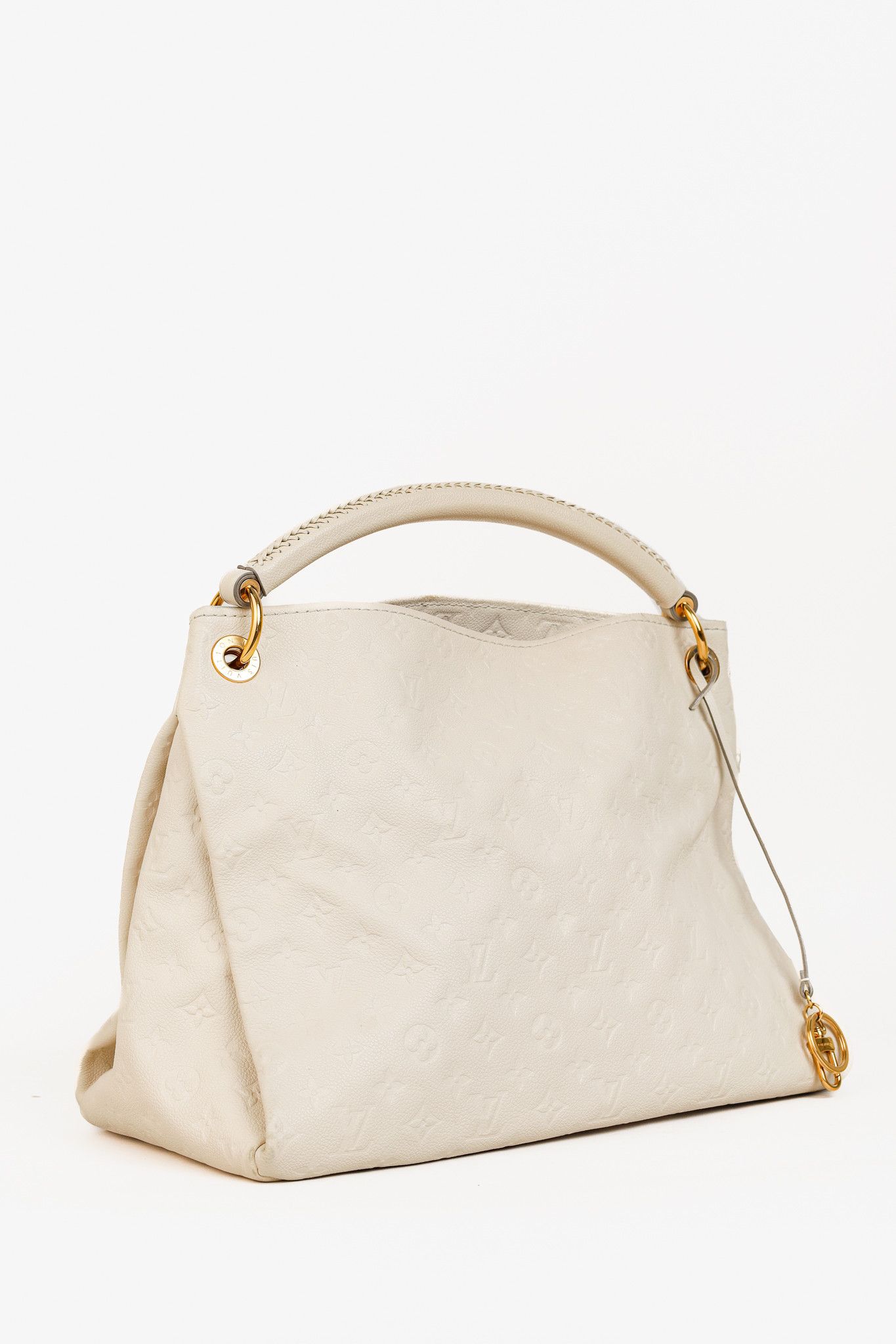 Louis Vuitton Louis Vuitton Artsy MM Creme Empreinte Leather Hobo Bag Size ONE SIZE - 2 Thumbnail