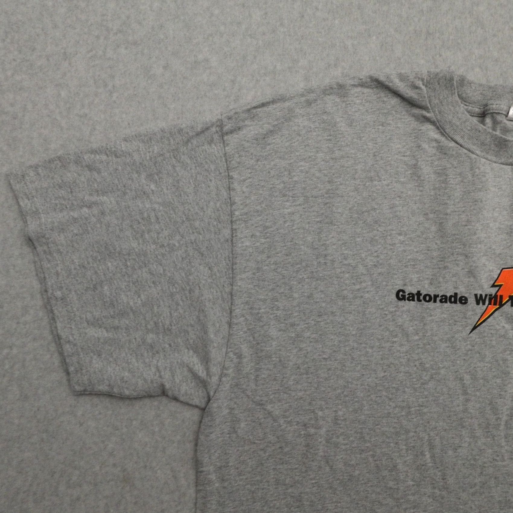 Delta Vintage Gatorade Delta T-Shirt 2XL Grey Unisex Adults Short Sleeve Shirt Mens Womens Size US XXL / EU 58 / 5 - 5 Thumbnail
