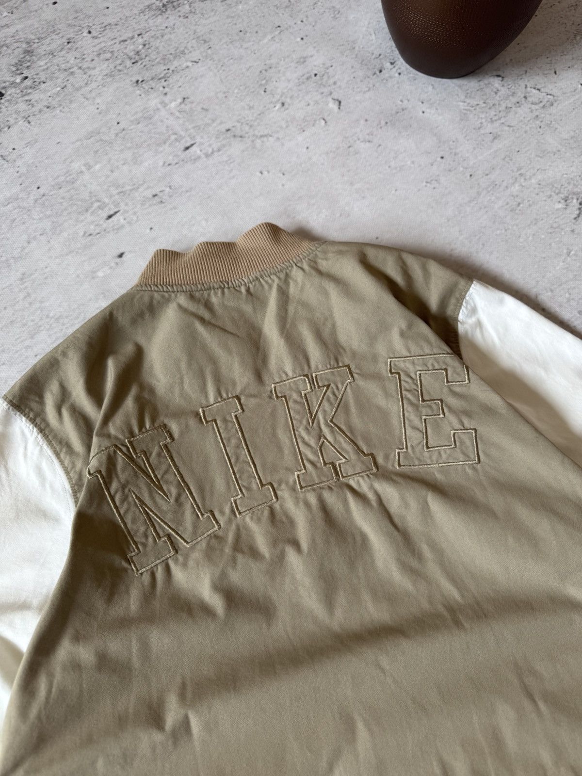 Nike × Vintage NIKE VINTAGE BASIC LOGO OVERSIZE BAGGY LIGHT JACKET Size US M / EU 48-50 / 2 - 8 Thumbnail