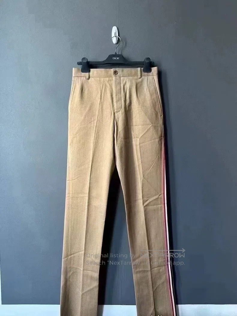 Thom Browne Thom Browne size 0 Wool Striped Trousers Size US 29 - 1 Thumbnail