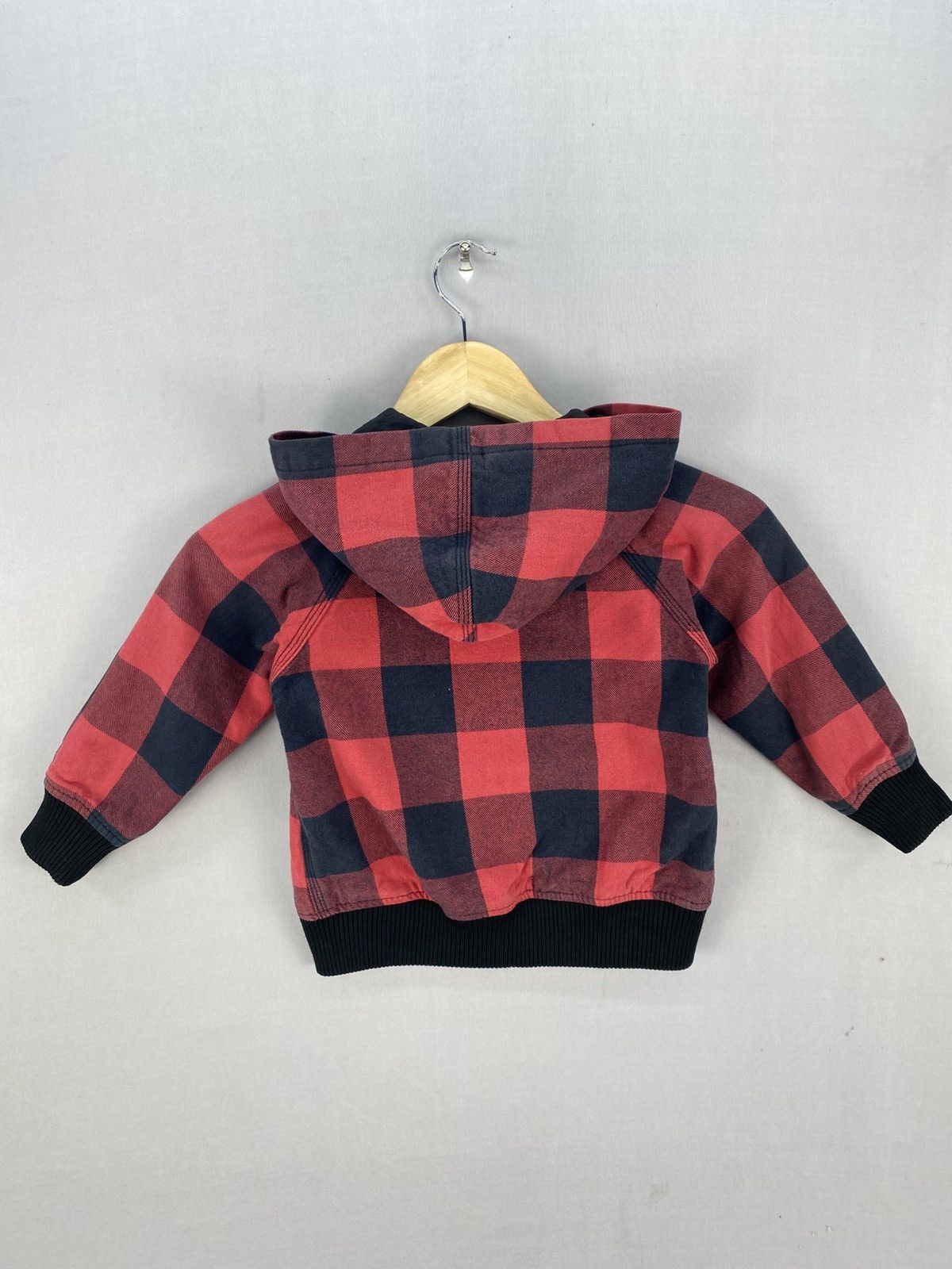 Stussy Stussy Kids Checkered Hoodie Zipper Jacket Size US XXS / EU 40 - 2 Thumbnail