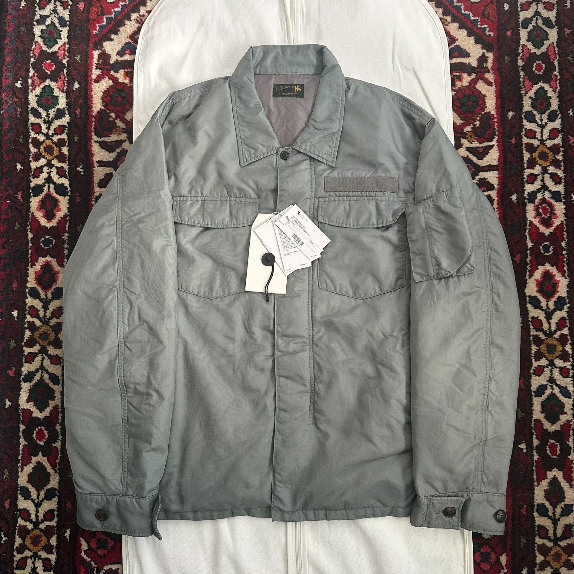 Visvim VISVIM 23AW HELI CREW DOWN SHIRT Size US XL / EU 56 / 4 - 1 Thumbnail
