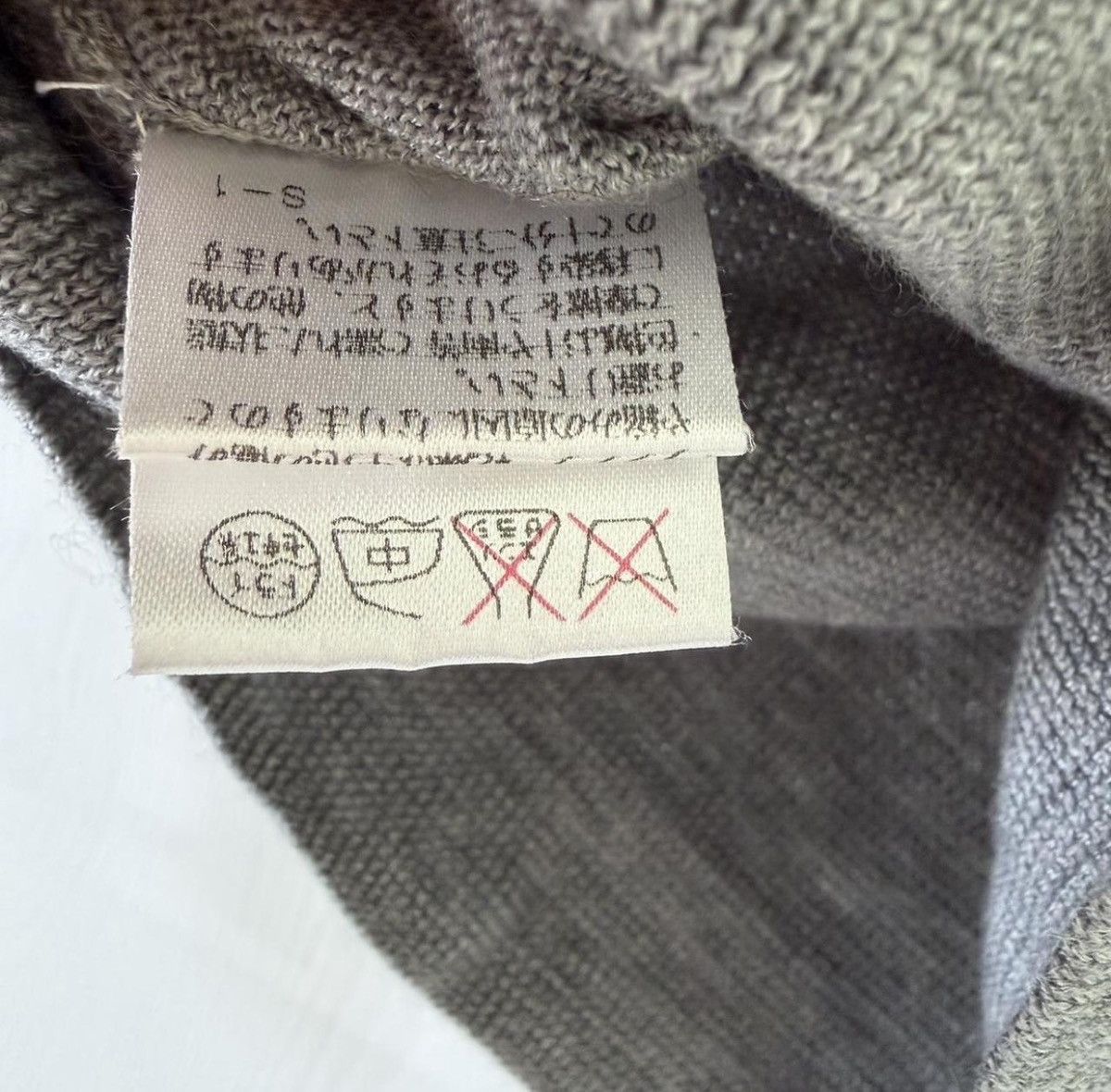 Tornado Mart Tornado Mart Grey long sleeve top Size S / US 4 / IT 40 - 5 Thumbnail