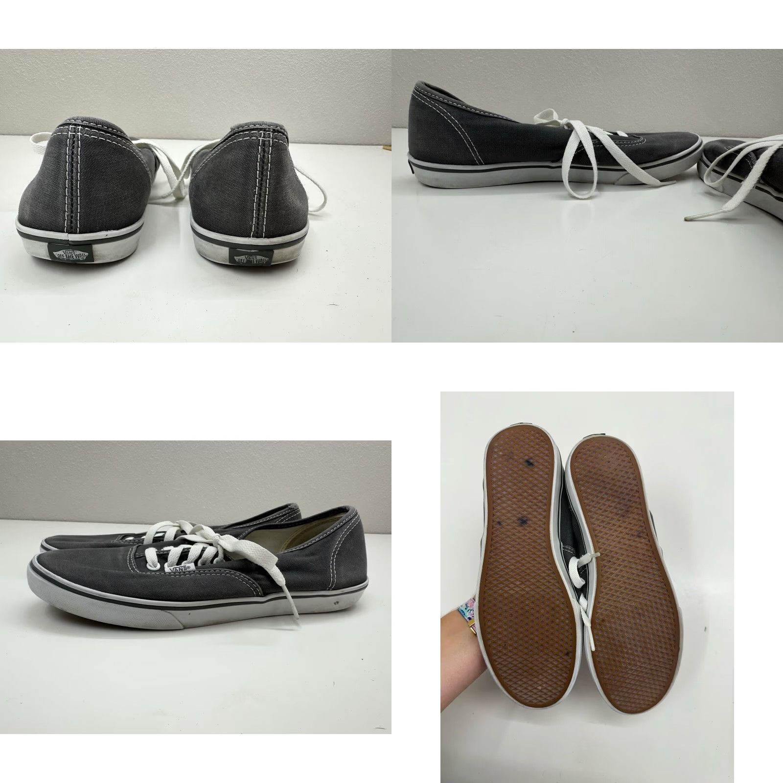 Vans VANS Off The Wall Sneakers Low Top Lace Up Gray 7.5 9 M Size Shoes Mens Athletic Vans Sneakers Off The Wall Gray Low Top Lace Up 7.5 Mens Size US M / EU 48-50 / 2 - 8 Thumbnail