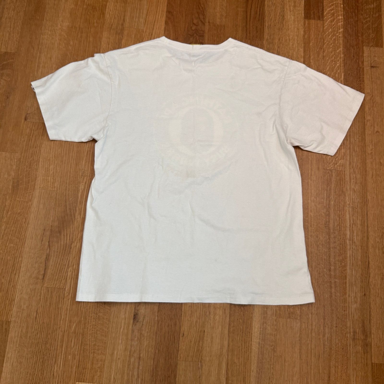 Bape Bape Busy Work Camo Logo Shirt White Size US XL / EU 56 / 4 - 3 Thumbnail