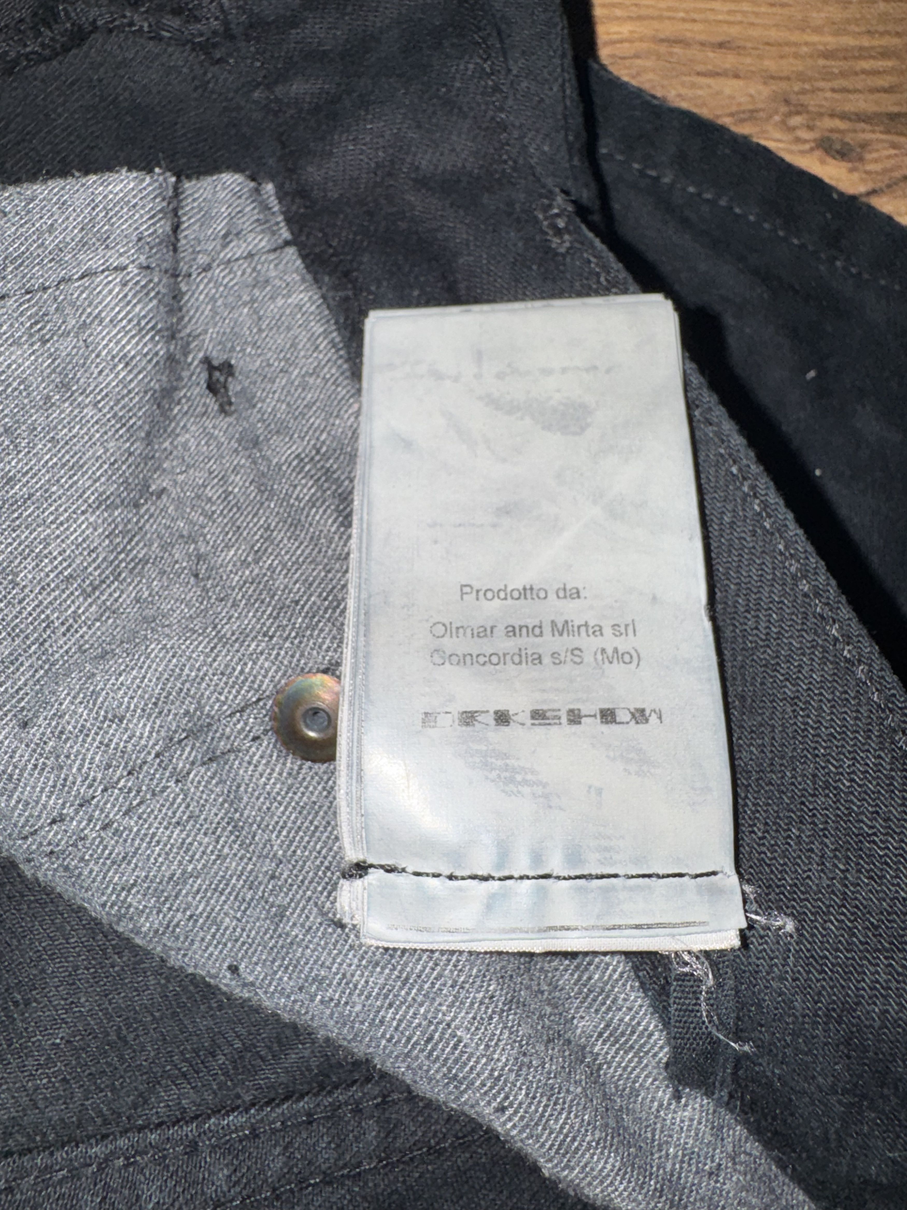 Rick Owens FW14 Rick Owens Berlin Cut Jeans Size US 30 / EU 46 - 5 Thumbnail