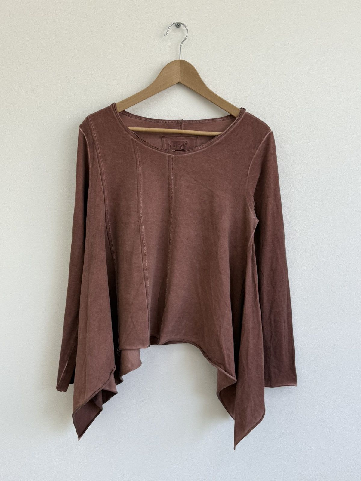 Rundholz Luukaa Asymetrical Long Sleeve Top Size 3 Rick Owens Style Size M / US 6-8 / IT 42-44 - 1 Thumbnail
