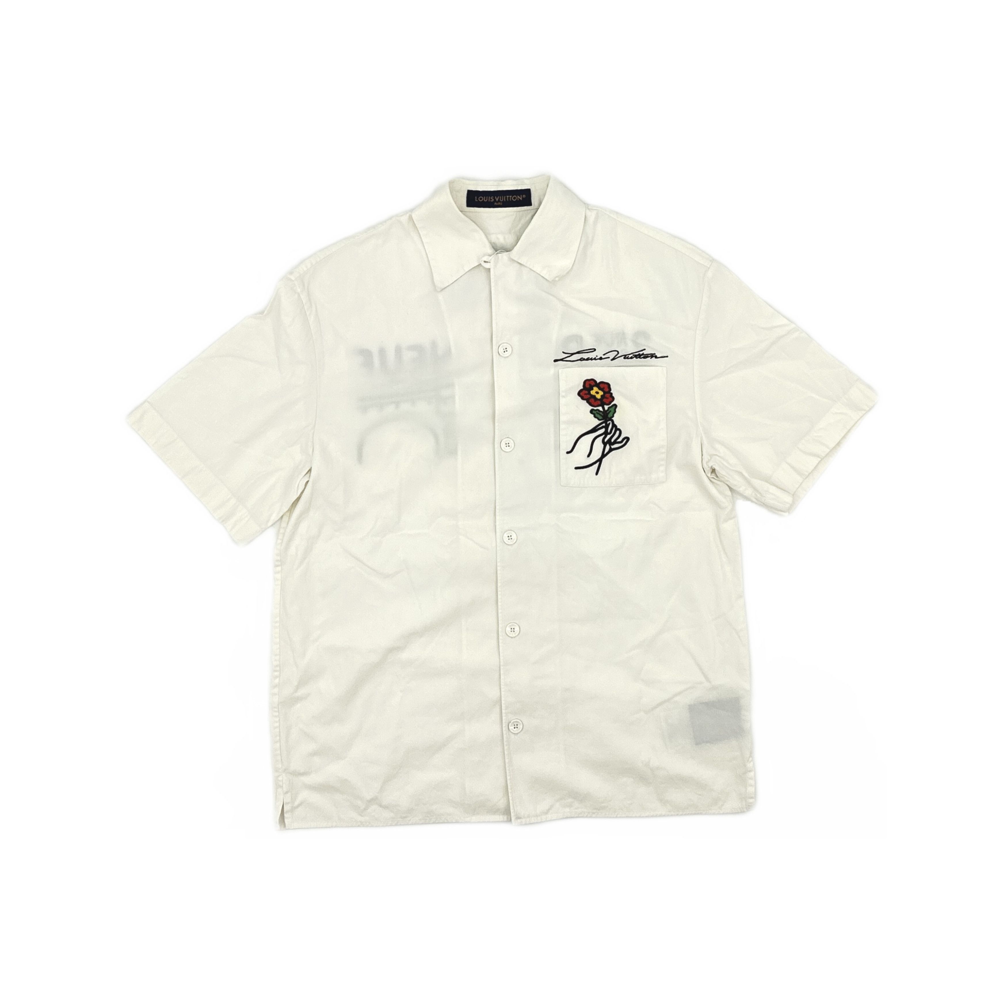 Louis Vuitton Louis Vuitton Embroidered Pont Neuf Shirt Size S Size US S / EU 44-46 / 1 - 1 Thumbnail