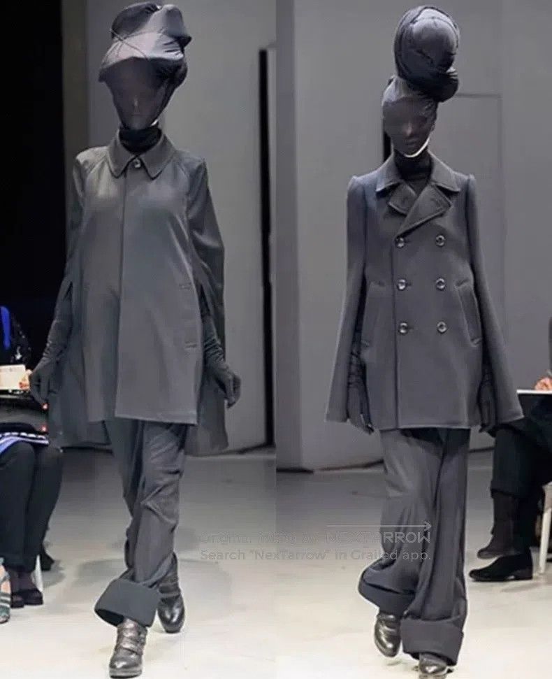 Junya Watanabe Junya Watanabe Cloak Coat Size S / US 4 / IT 40 - 2 Thumbnail