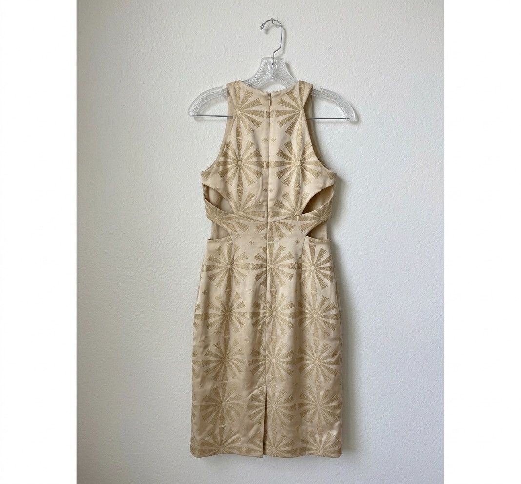 Other Hervé Mahi Museum Summer beige Silk Dress for Women limited Size S / US 4 / IT 40 - 5 Thumbnail