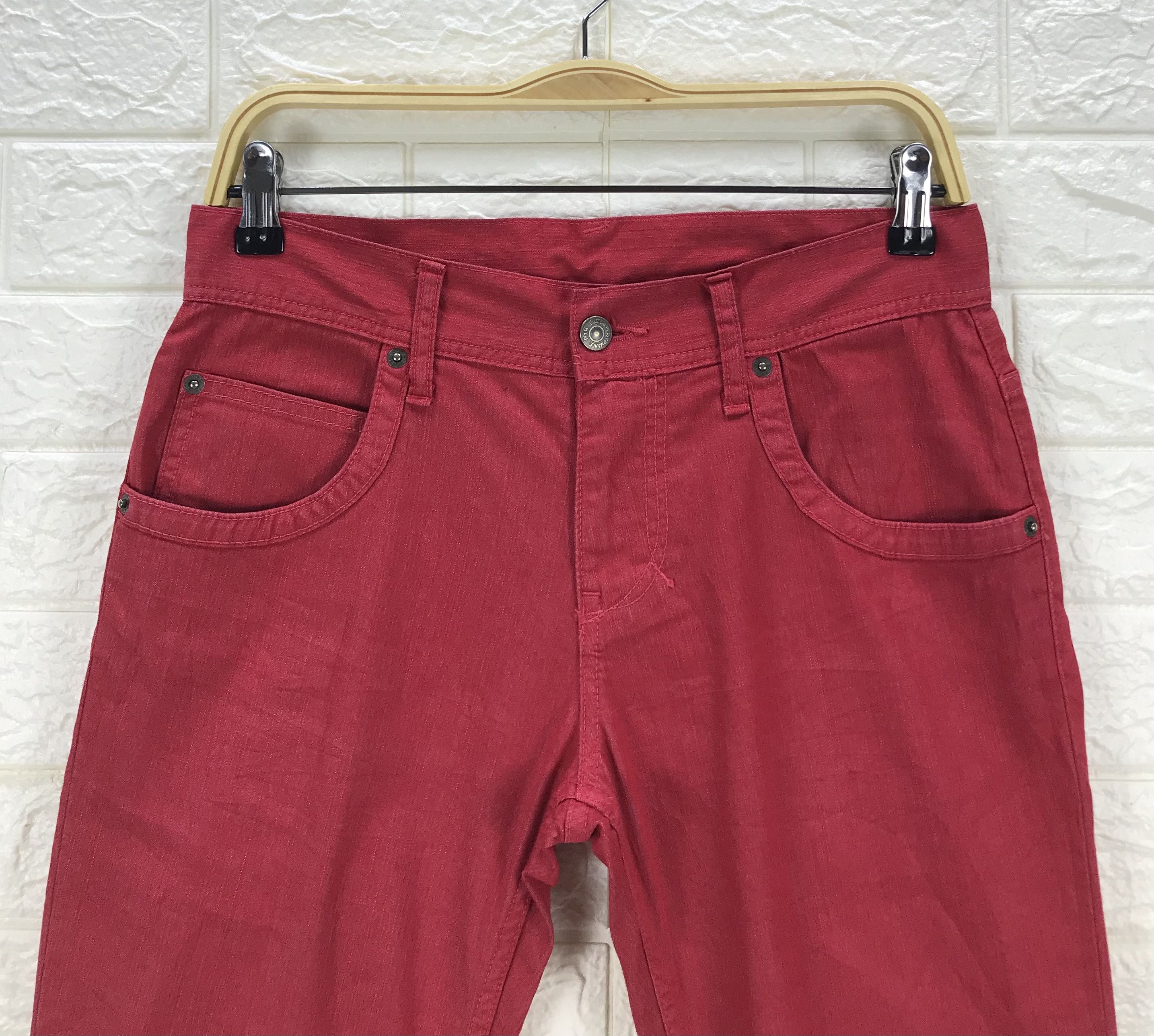 PPFM Vinateg PPFM Punk Red Pants Size US 30 / EU 46 - 2 Thumbnail
