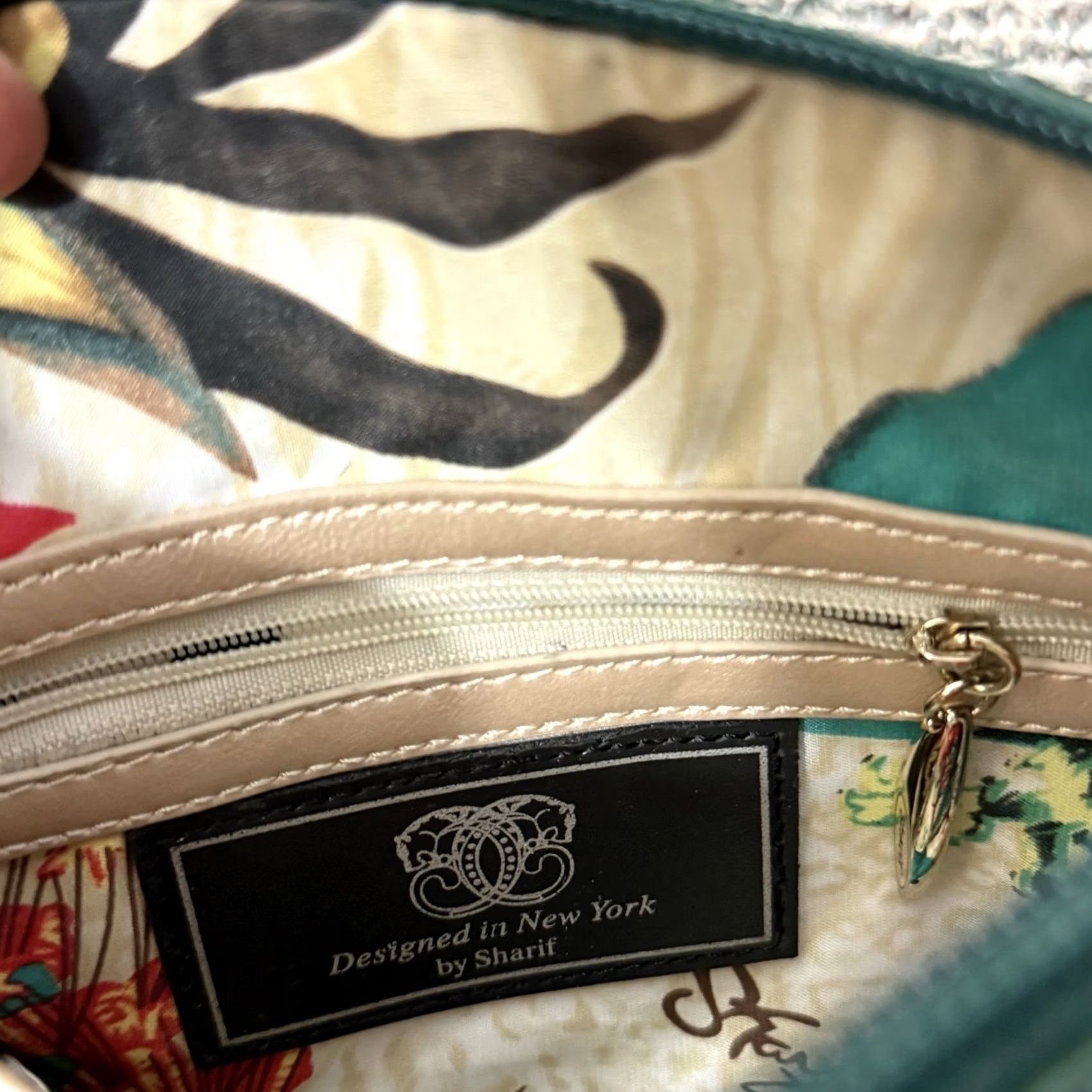 Vintage VINTAGE Sharif Satchel/Top Handle Bag Green Leather Satchel medium Women Size ONE SIZE - 5 Thumbnail