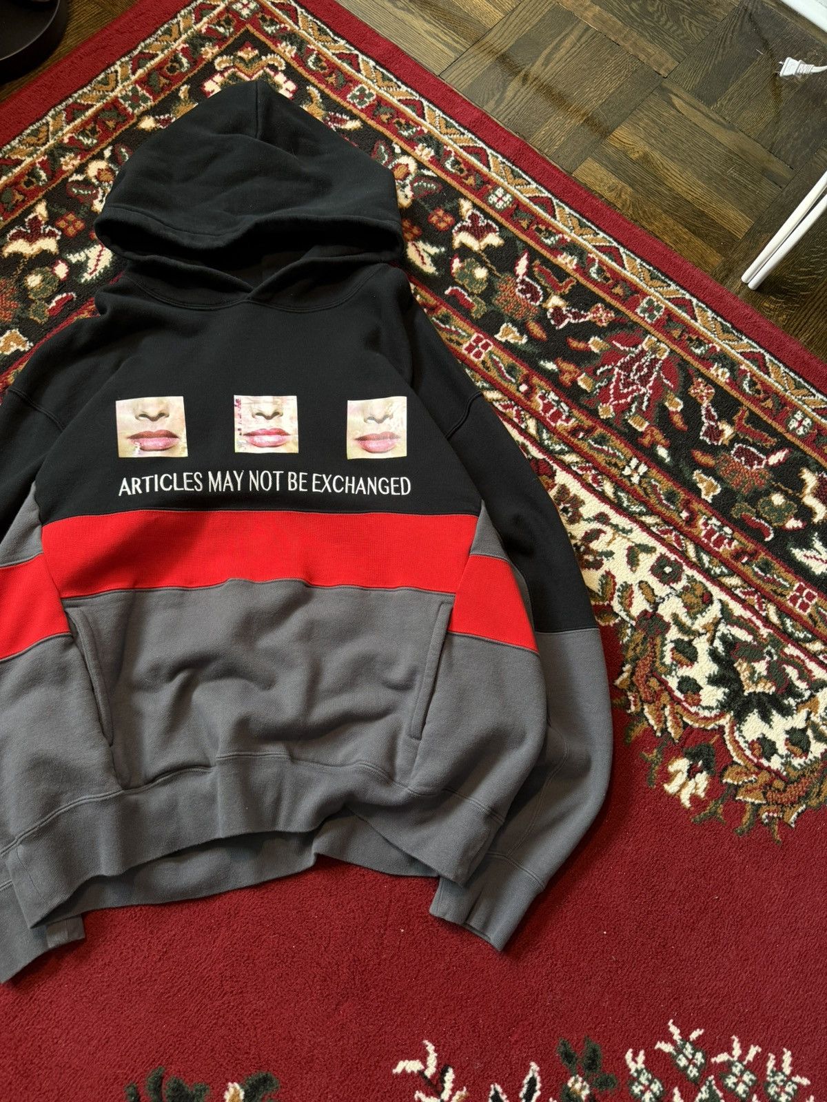 Cav Empt Cav Empt Policy "Articles May Not Be Exchanged" Heavy Hoodie Size US XL / EU 56 / 4 - 3 Thumbnail