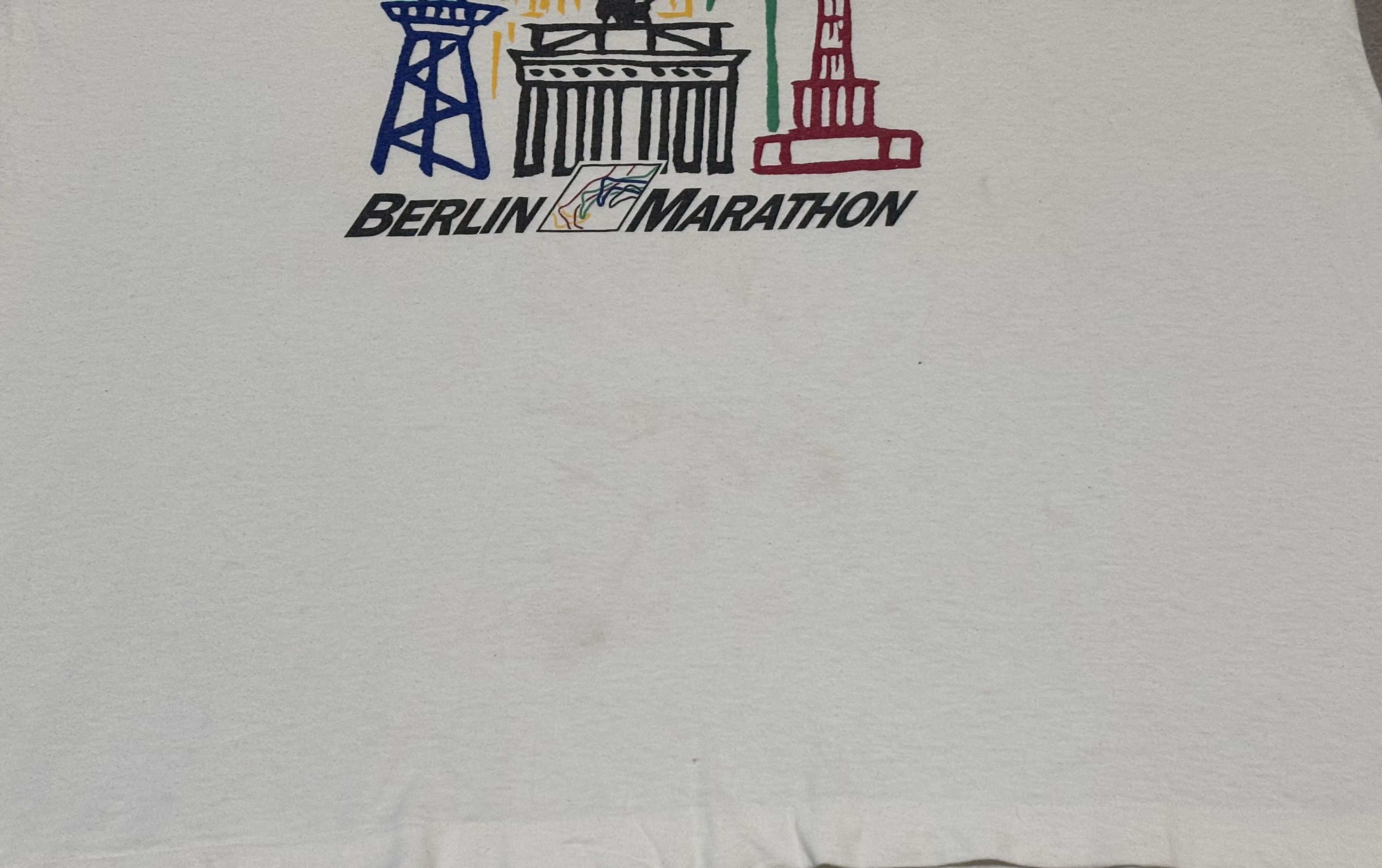 Adidas Berlin Marathon T-shirt Adidas 90s vintage Size. XL Size US XL / EU 56 / 4 - 10 Thumbnail