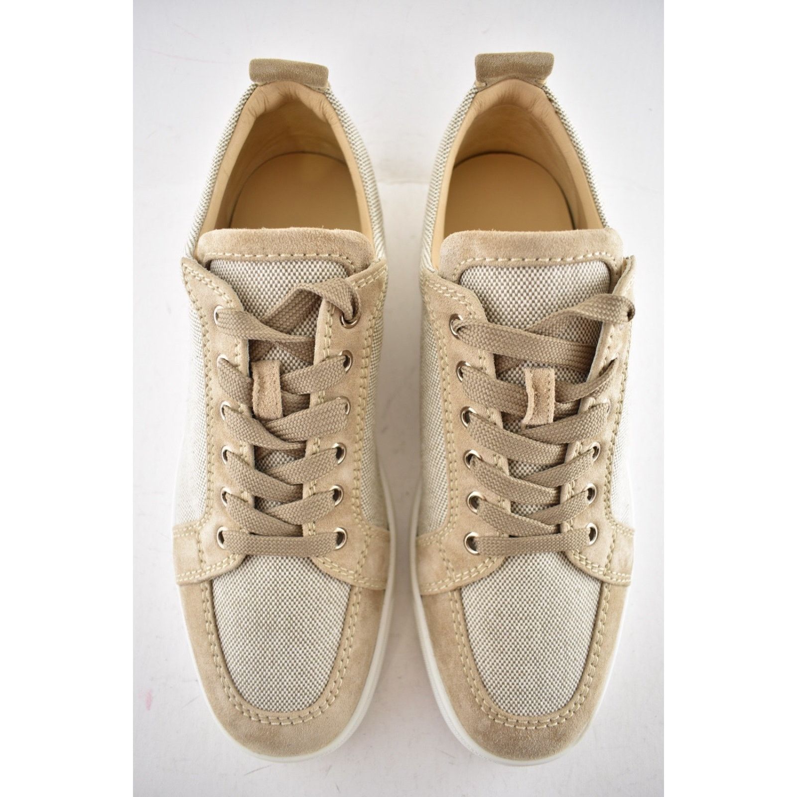 Christian Louboutin Christian Louboutin Mens Rantulow Flat Mandorla Beige Size US 6 / EU 39 - 8 Thumbnail