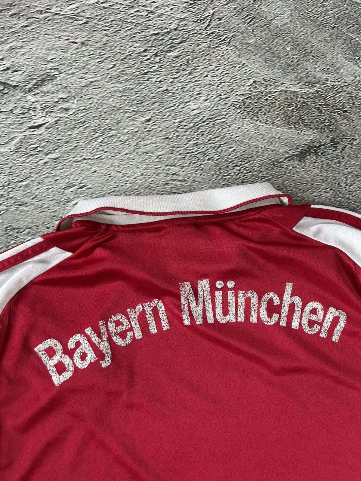 Adidas × Vintage Adidas Bayern Munchen Jersey red T-Mobile 2003 2004 Size US XL / EU 56 / 4 - 10 Thumbnail