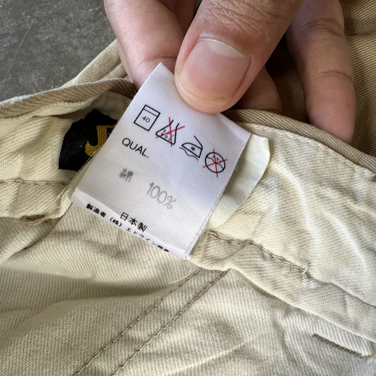 Japanese Brand × Vintage Vintage Schott Edwin Distressed Casual Trousers Pants Size US 27 - 8 Thumbnail