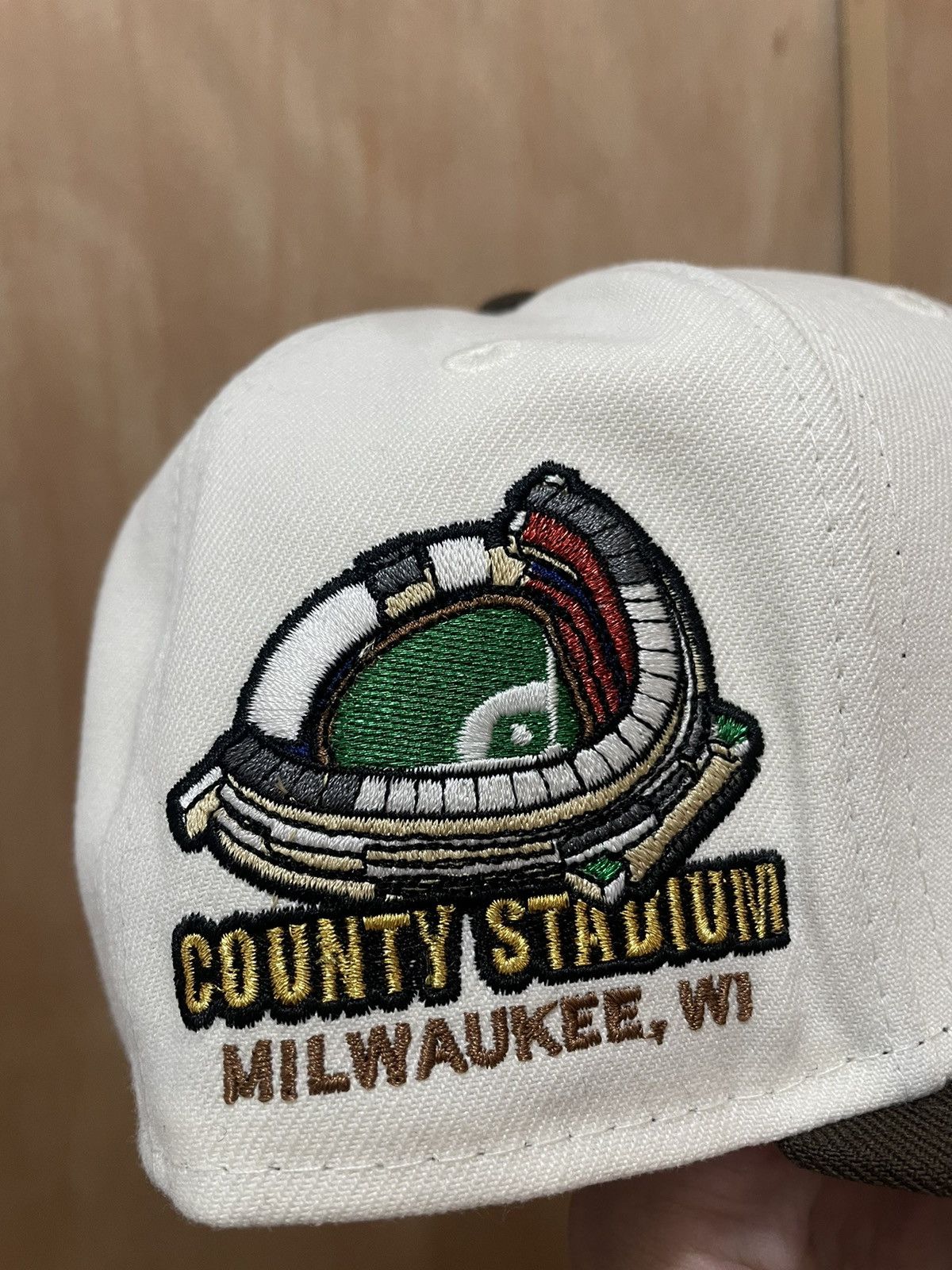 New Era Myfitteds Milwaukee brewers county stadium patch 7 1/4 Size ONE SIZE - 3 Thumbnail