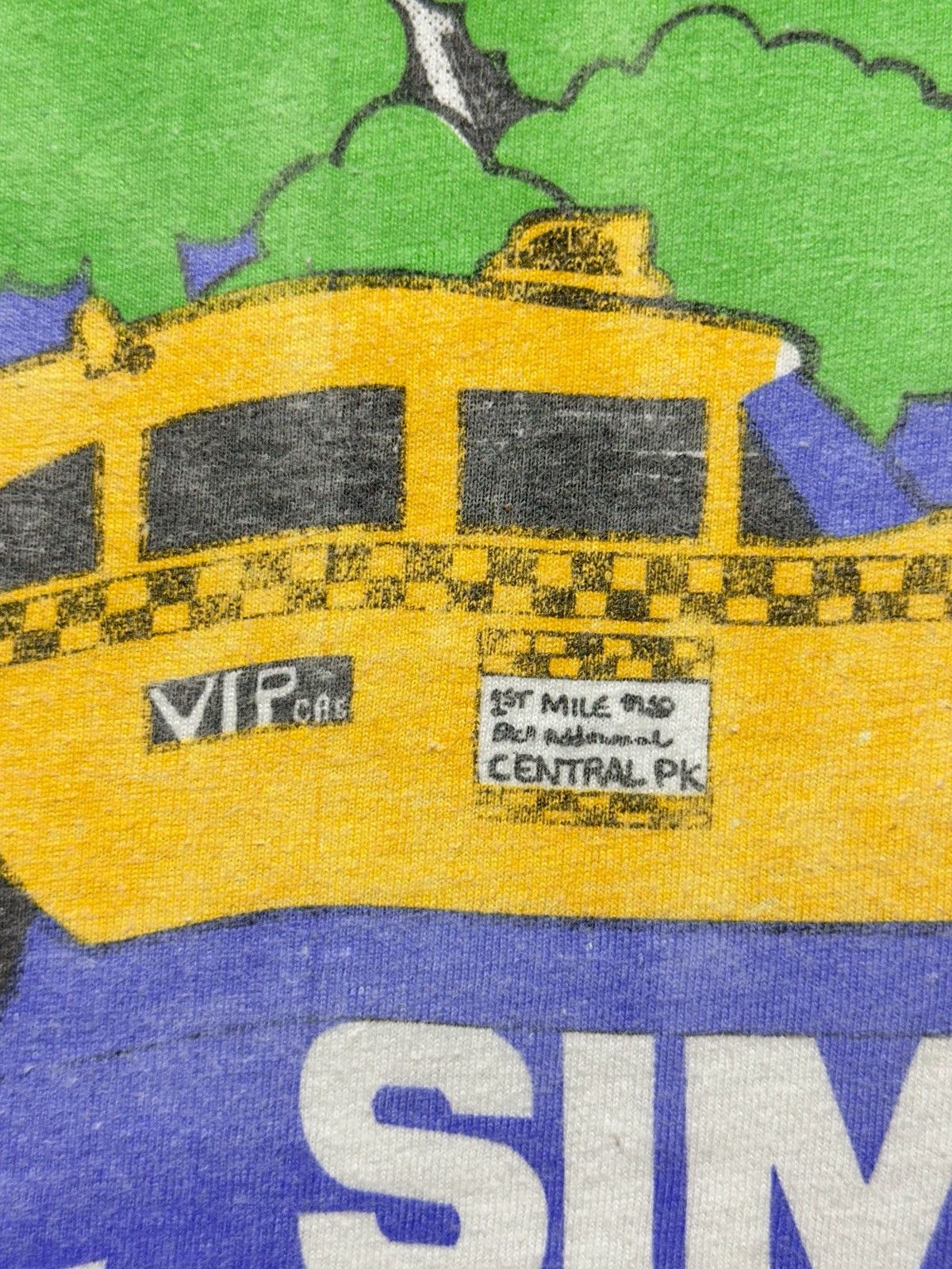 Hanes Vintage Paul Simon 1991 Concert in the Central Park Size US XL / EU 56 / 4 - 6 Thumbnail