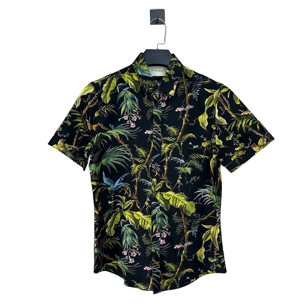 Gucci Gucci Jungle Print Shirt US S Size US S / EU 44-46 / 1 - 1 Thumbnail