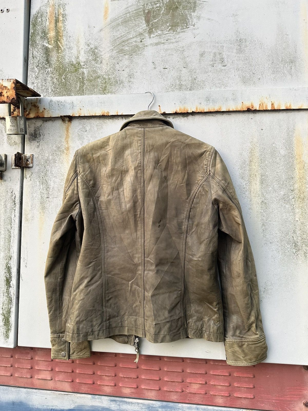 Vintage 👹Vintage Hemispheres Paris Leather Jacket Size US S / EU 44-46 / 1 - 7 Thumbnail