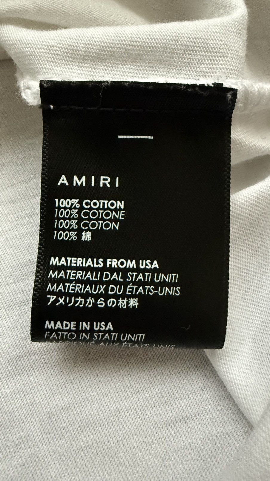 Amiri Five star t-shirt Size US L / EU 52-54 / 3 - 7 Thumbnail