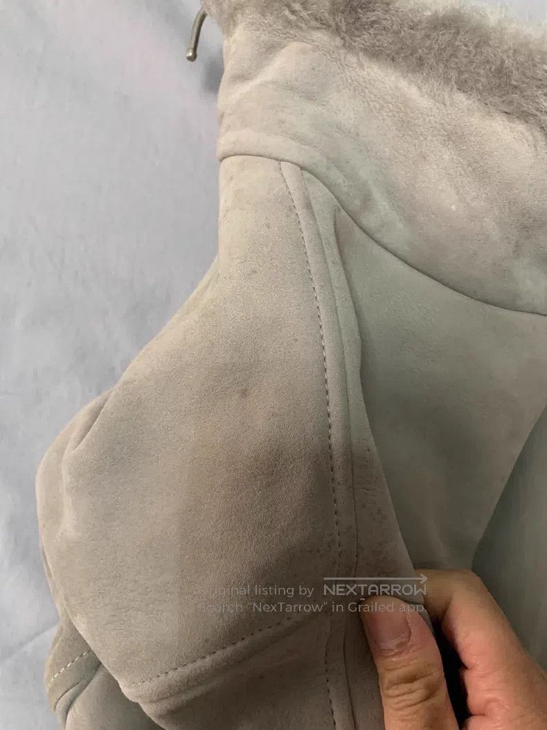 Brunello Cucinelli Brunello Cucinelli Leather and Fur Coat Size US L / EU 52-54 / 3 - 6 Thumbnail