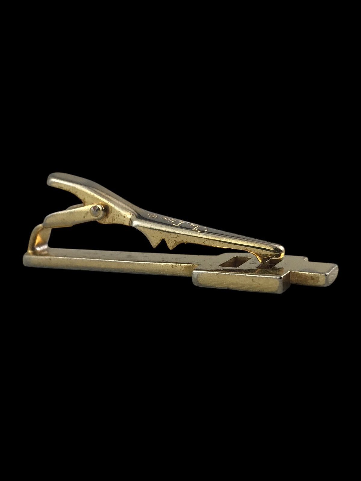 Christian Dior Monsieur VINTAGE CHRISTIAN DIOR STRIPED TIE-CLIPS MADE IN GERMANY Size ONE SIZE - 9 Thumbnail