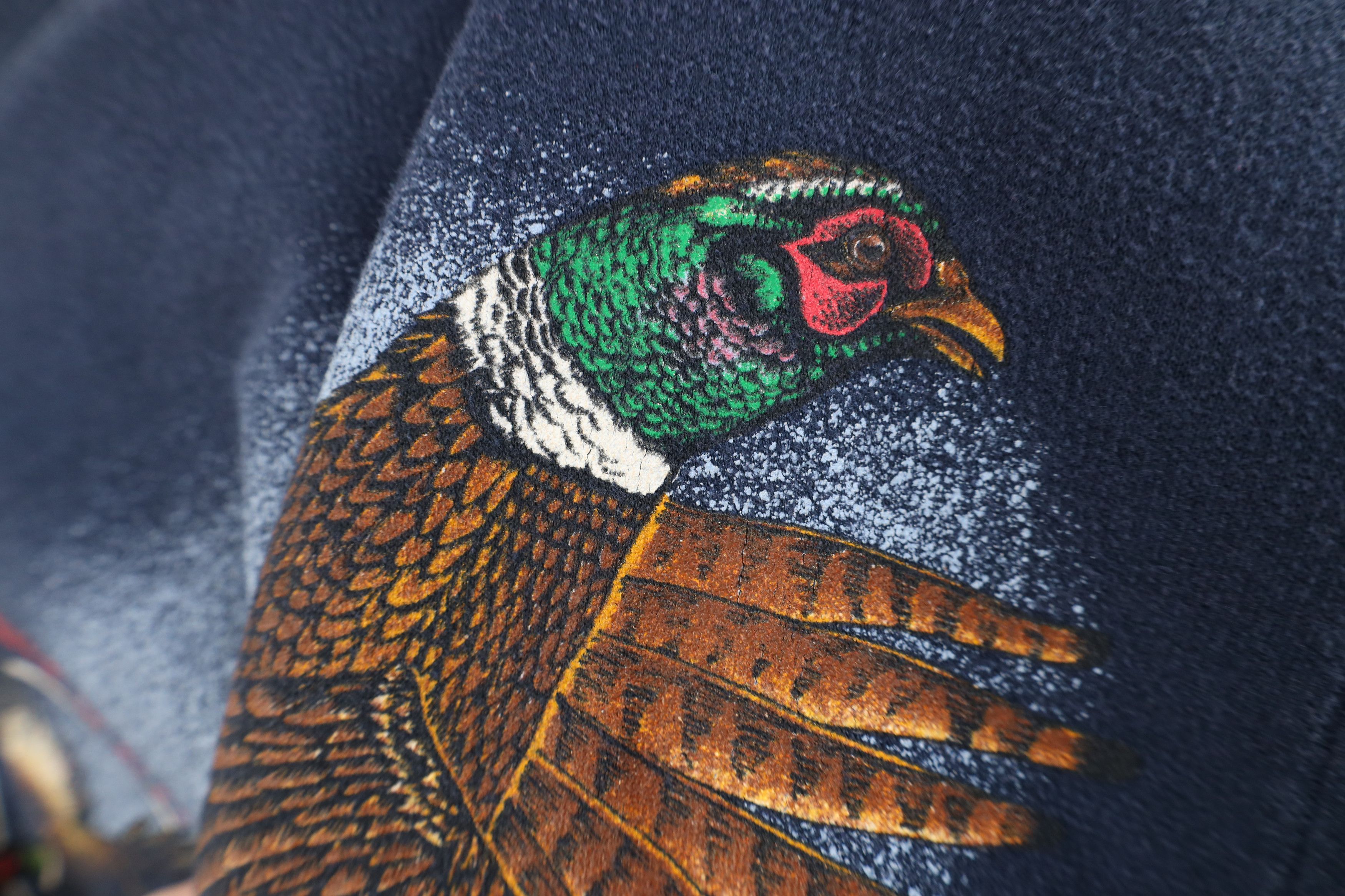 Vintage Vintage 90s National Wildlife Federation Pheasant Sweatshirt Size US L / EU 52-54 / 3 - 12 Thumbnail
